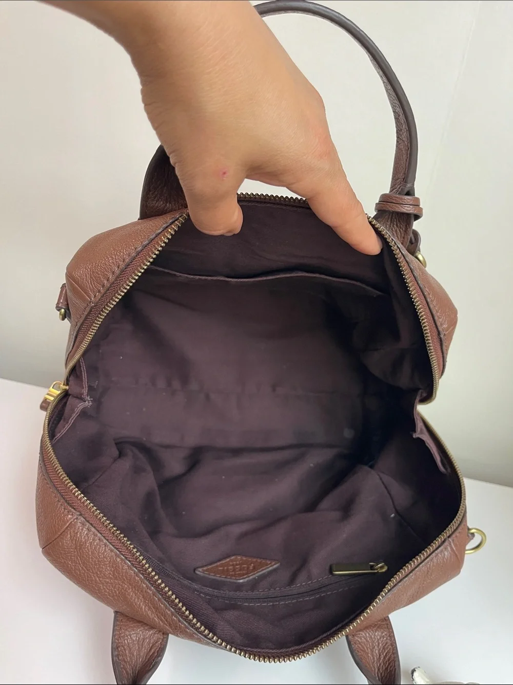 Fossil 🗝️ Fiona Satchel Crossbody